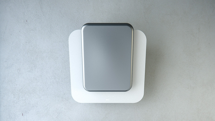 Настенная вытяжка Sirius SLTC 103 SQUARES white/silver